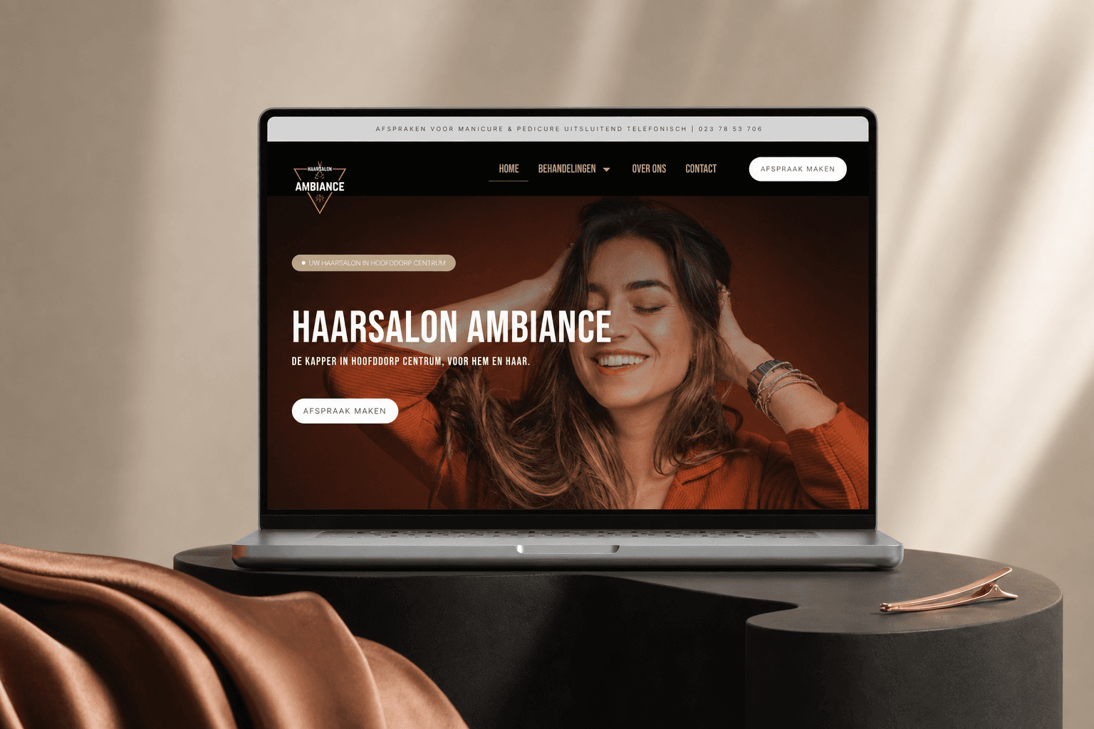 Haarsalon Ambiance projectbeeld 1